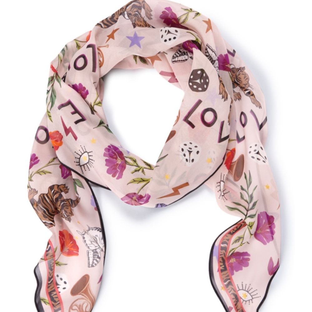 Silk scarf